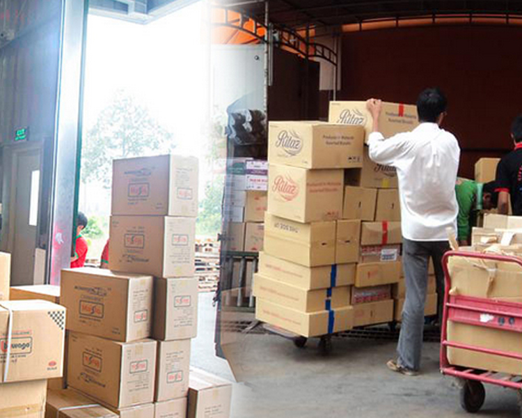 Đội xe vận chuyển